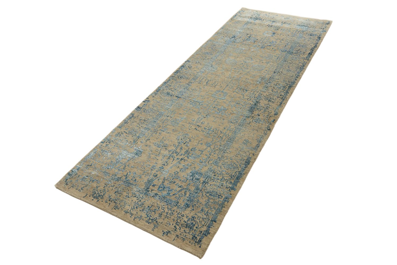 Alfombra de pasillo Alfombra de diseño - 243 x 84 cm - camello