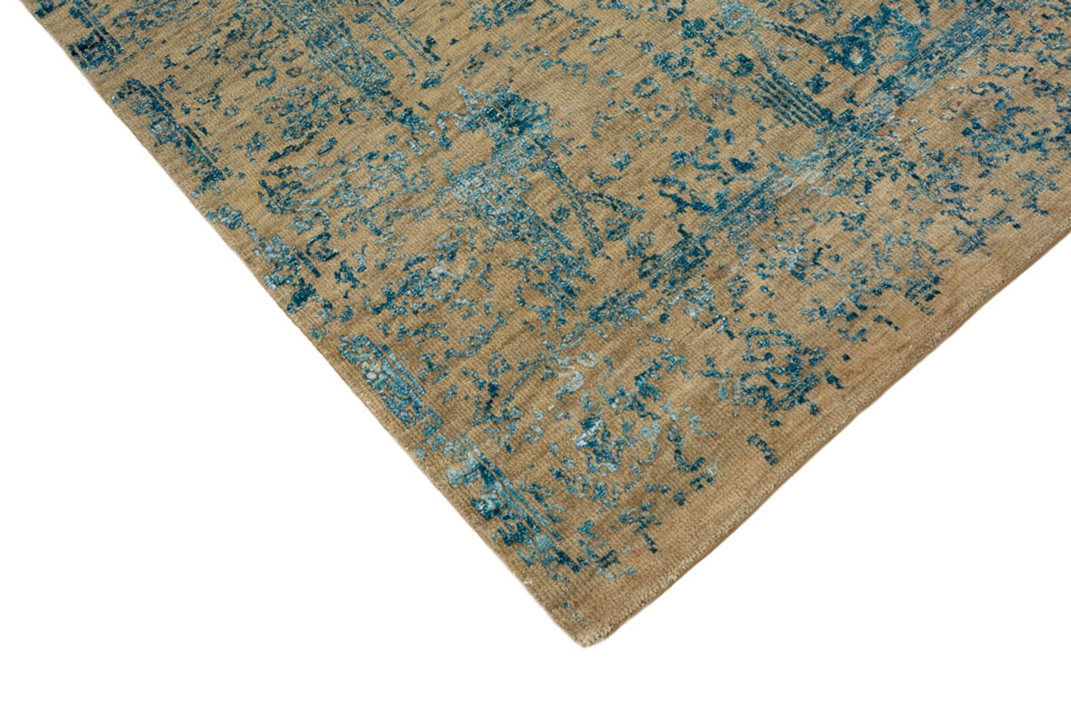 Alfombra de pasillo Alfombra de diseño - 243 x 84 cm - camello