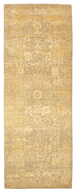 Alfombra de pasillo Alfombra de diseño - 201 x 73 cm - caramelo