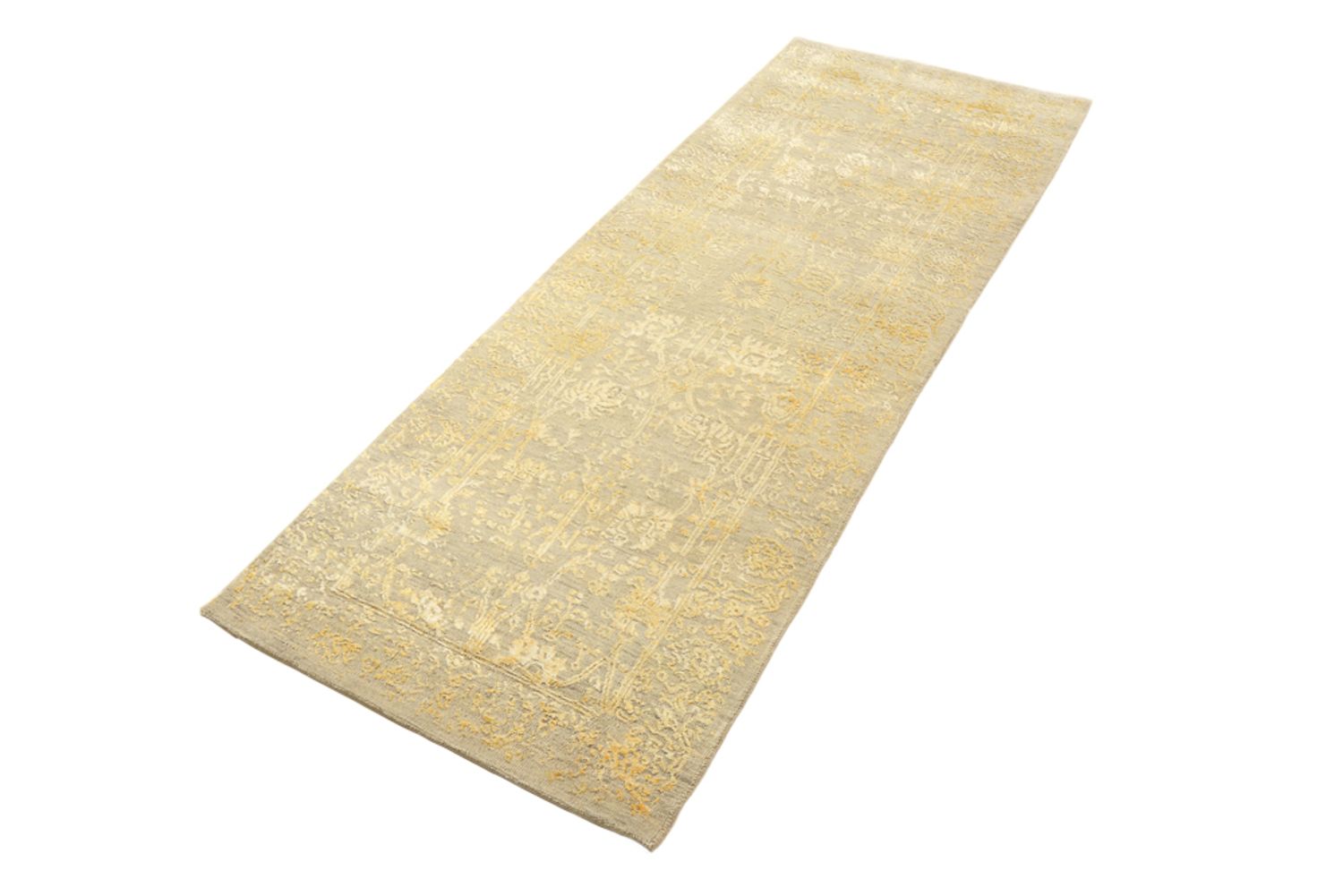 Alfombra de pasillo Alfombra de diseño - 201 x 73 cm - caramelo