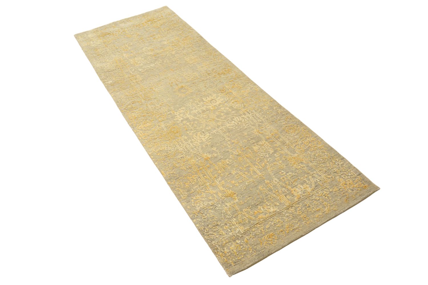 Alfombra de pasillo Alfombra de diseño - 201 x 73 cm - caramelo