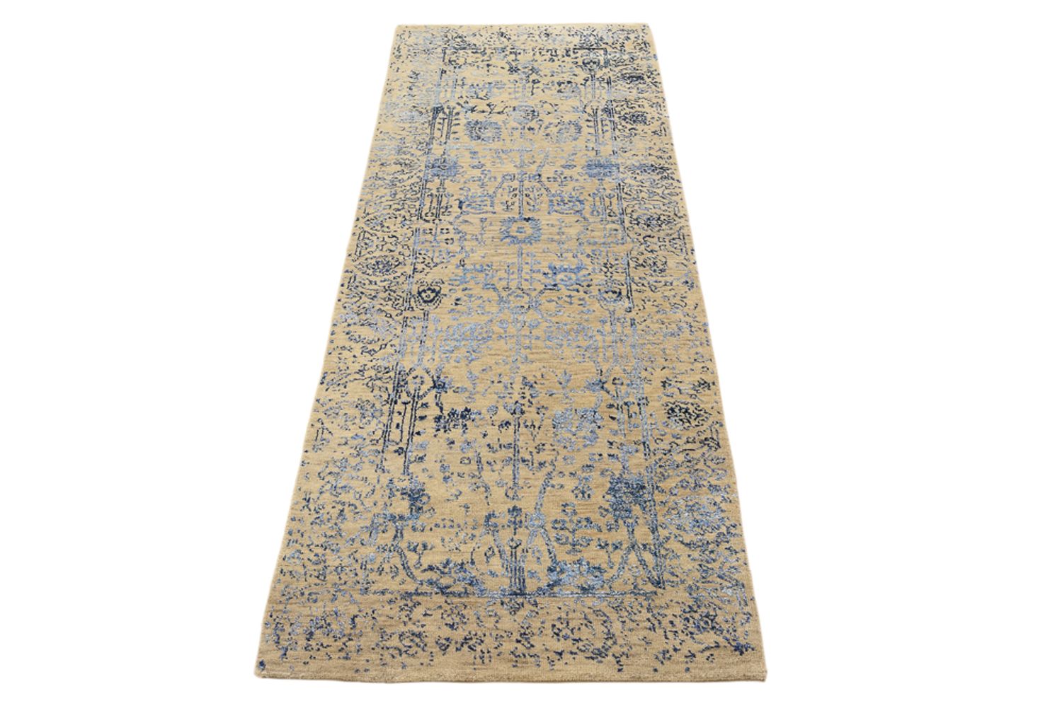 Alfombra de pasillo Alfombra de diseño - 195 x 74 cm - caramelo