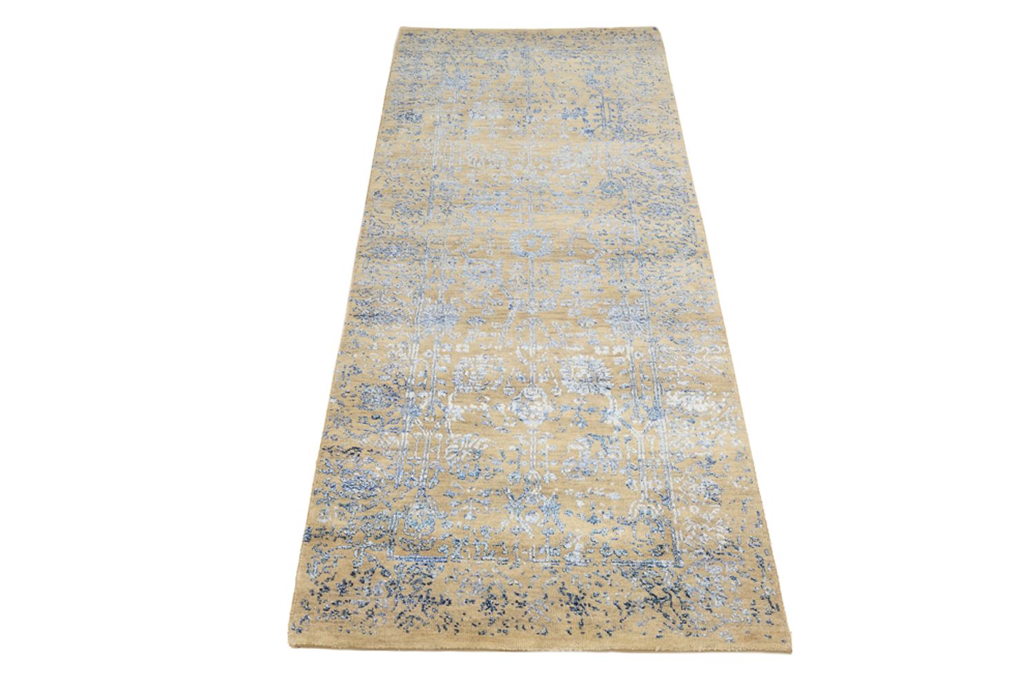 Alfombra de pasillo Alfombra de diseño - 195 x 74 cm - caramelo
