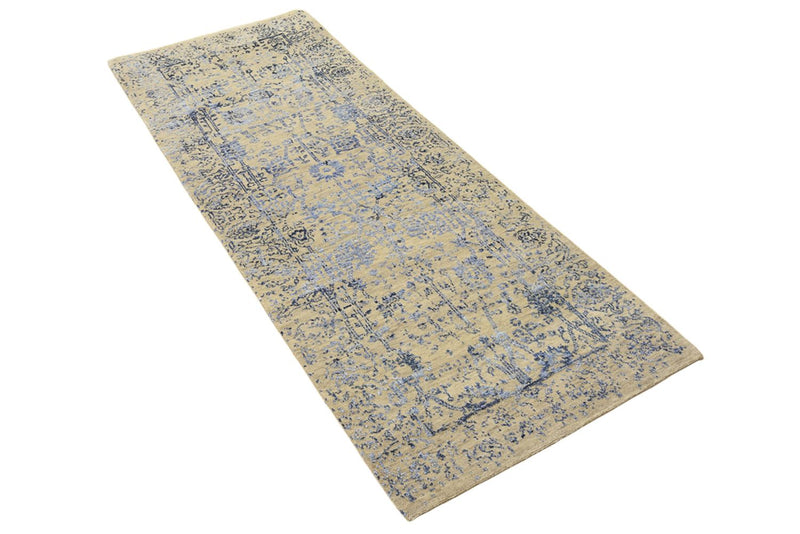 Alfombra de pasillo Alfombra de diseño - 195 x 74 cm - caramelo