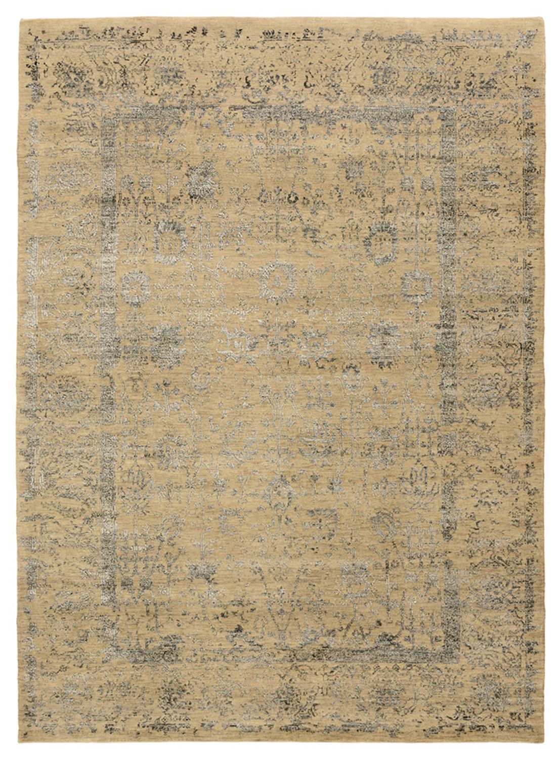 Alfombra de diseño - 231 x 168 cm - arena