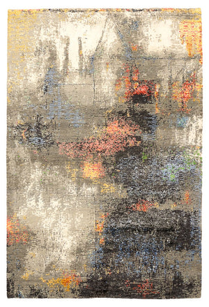 Alfombra de diseño - 183 x 122 cm - multicolor