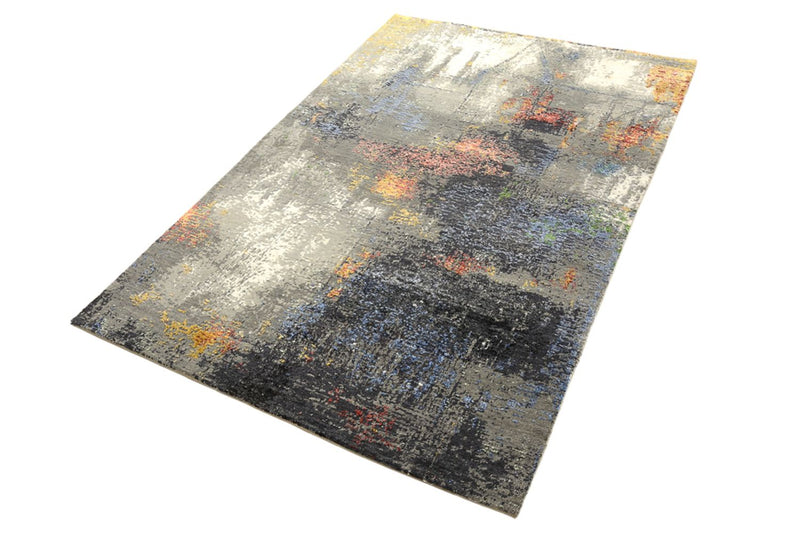 Alfombra de diseño - 183 x 122 cm - multicolor
