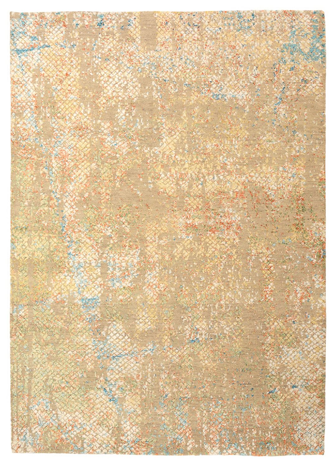 Alfombra de diseño - 203 x 146 cm - camello