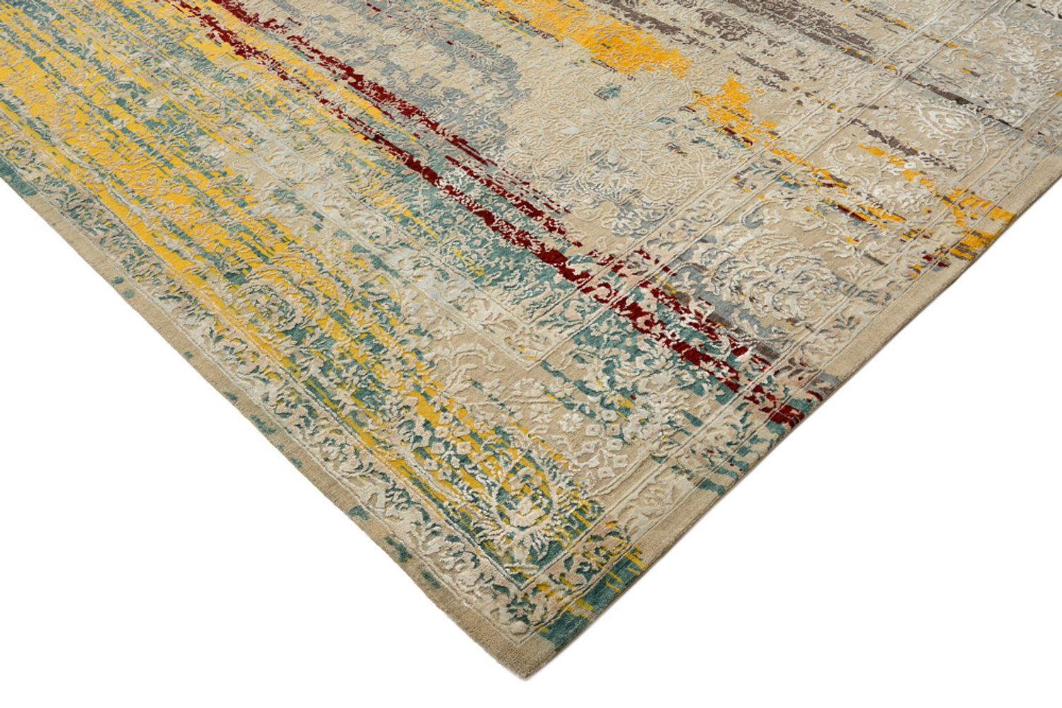 Alfombra de diseño - 349 x 252 cm - multicolor