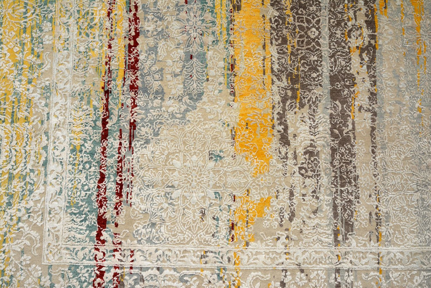 Alfombra de diseño - 349 x 252 cm - multicolor
