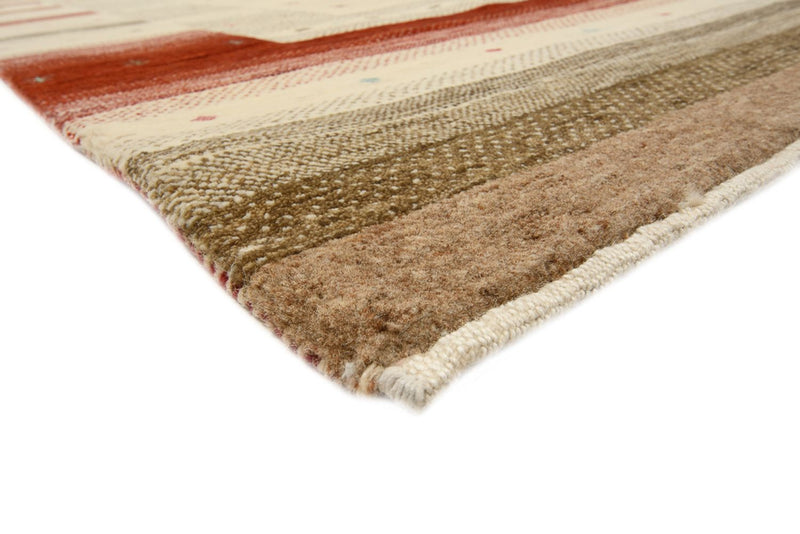 Alfombra Gabbeh - Loribaft Indus - 300 x 254 cm - beige claro