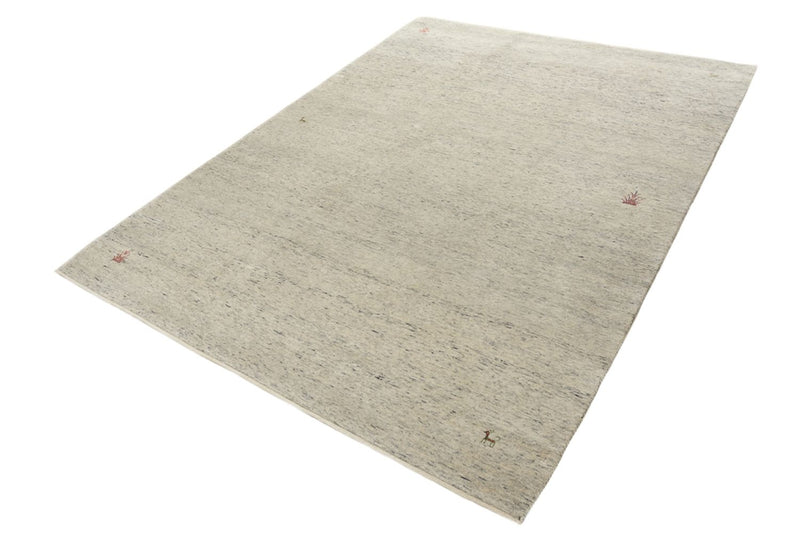 Alfombra Gabbeh - Loribaft Indus - 238 x 175 cm - beige claro