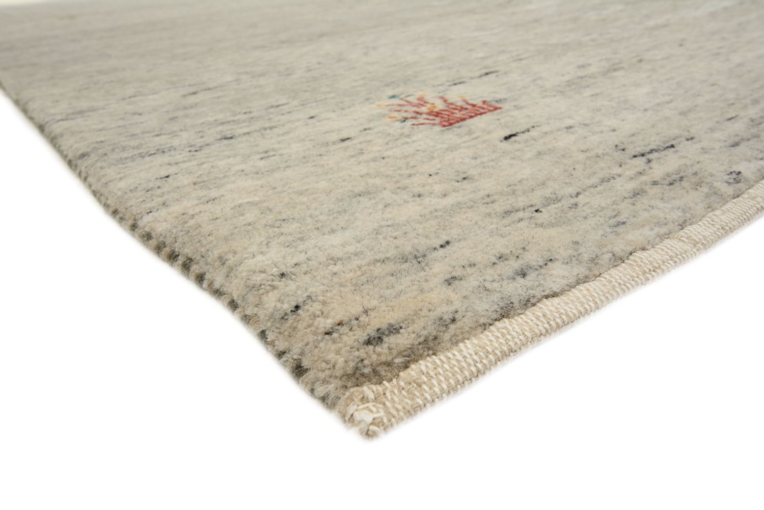 Alfombra Gabbeh - Loribaft Indus - 238 x 175 cm - beige claro