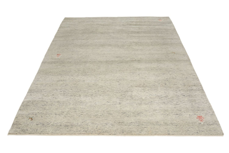 Alfombra Gabbeh - Loribaft Indus - 238 x 175 cm - beige claro