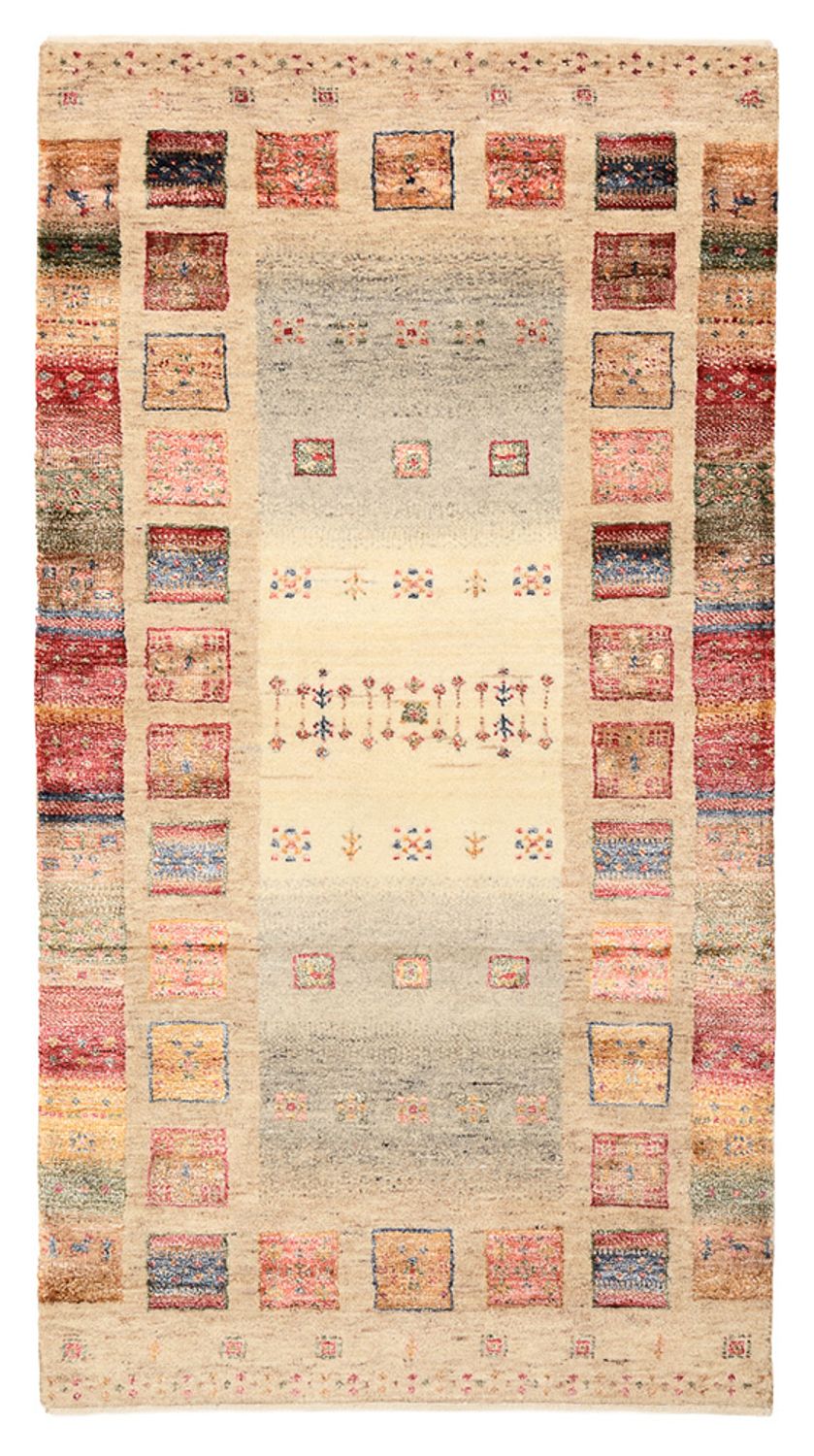 Alfombra Gabbeh - Loribaft Indus - 145 x 77 cm - multicolor