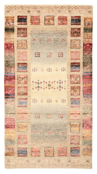 Alfombra Gabbeh - Loribaft Indus - 145 x 77 cm - multicolor