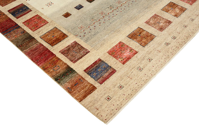 Alfombra Gabbeh - Loribaft Indus - 302 x 205 cm - multicolor