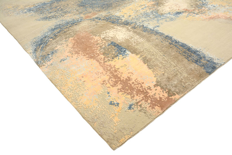 Alfombra de diseño - 372 x 281 cm - beige claro