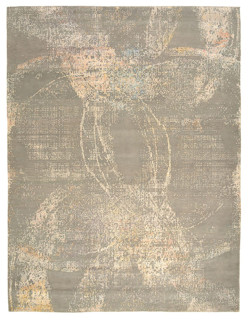 Alfombra de diseño - 366 x 281 cm - beige oscuro