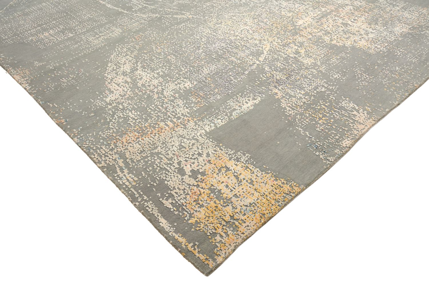 Alfombra de diseño - 366 x 281 cm - beige oscuro