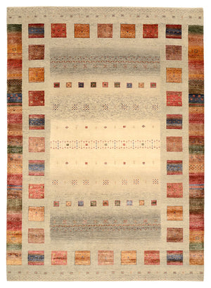 Alfombra Gabbeh - Loribaft Indus - 348 x 250 cm - multicolor