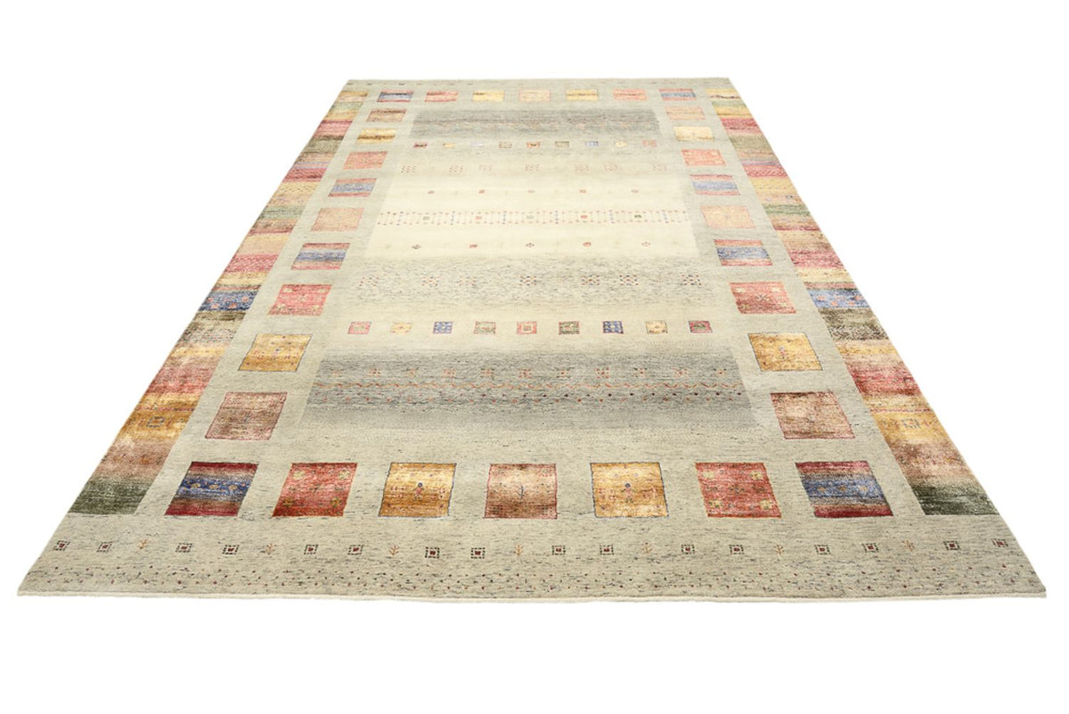 Alfombra Gabbeh - Loribaft Indus - 348 x 250 cm - multicolor