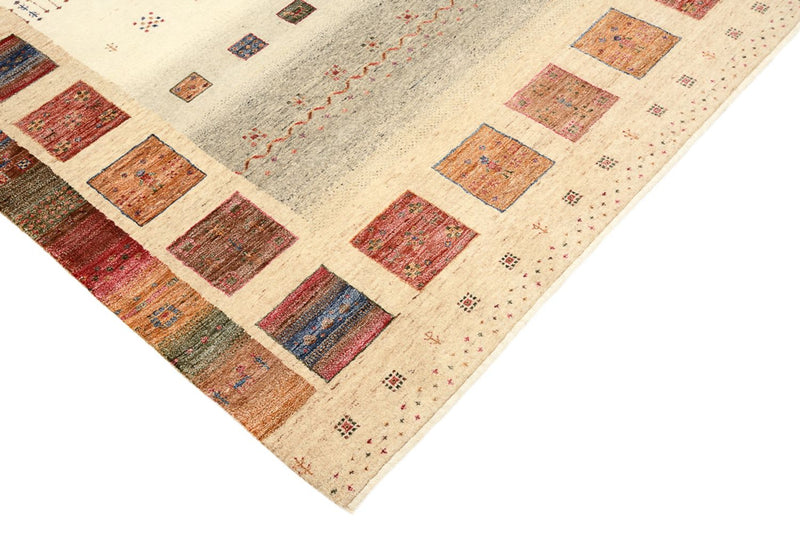 Alfombra Gabbeh - Loribaft Indus - 244 x 175 cm - multicolor