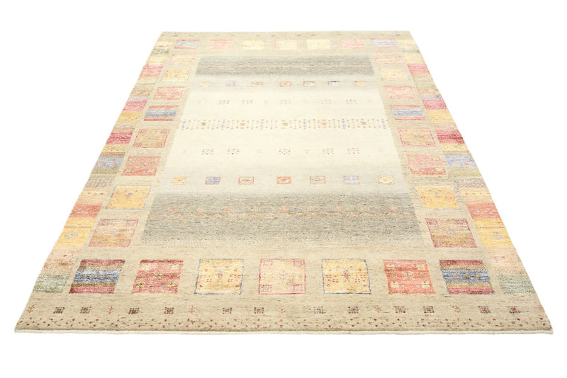 Alfombra Gabbeh - Loribaft Indus - 244 x 175 cm - multicolor