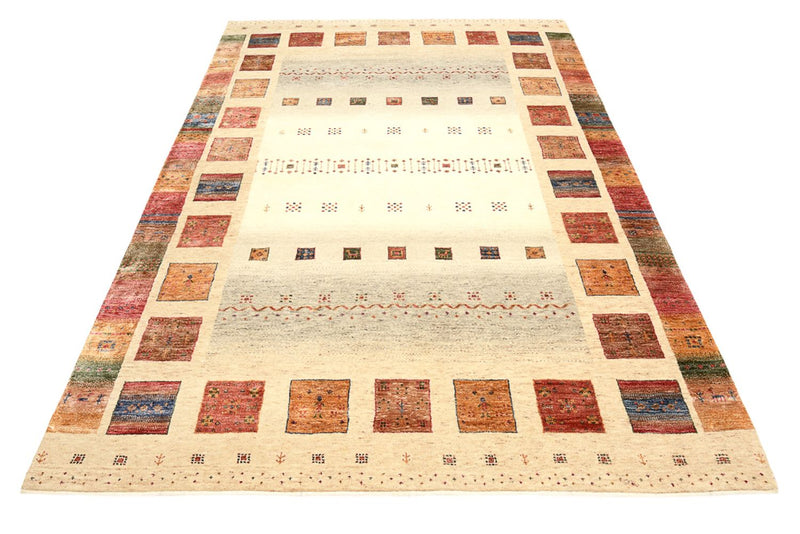 Alfombra Gabbeh - Loribaft Indus - 242 x 168 cm - multicolor