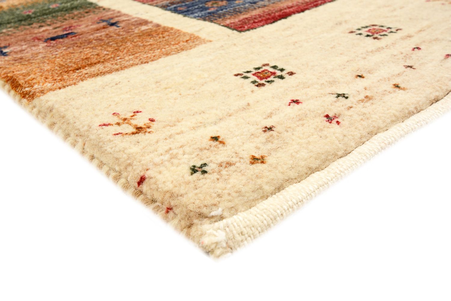 Alfombra Gabbeh - Loribaft Indus - 242 x 168 cm - multicolor