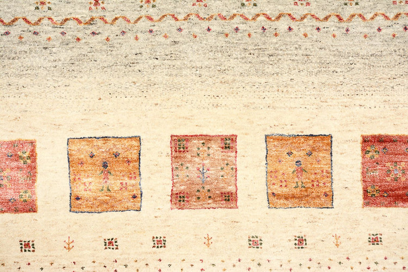 Alfombra Gabbeh - Loribaft Indus - 242 x 168 cm - multicolor