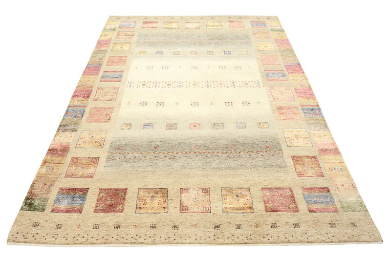 Alfombra Gabbeh - Loribaft Indus - 242 x 168 cm - multicolor