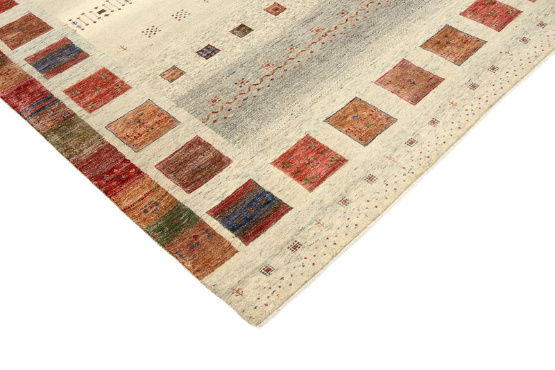 Alfombra Gabbeh - Loribaft Indus - 239 x 174 cm - multicolor