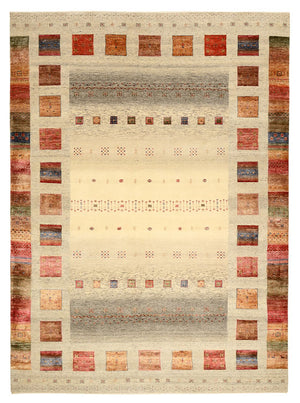 Alfombra Gabbeh - Loribaft Indus - 341 x 248 cm - multicolor