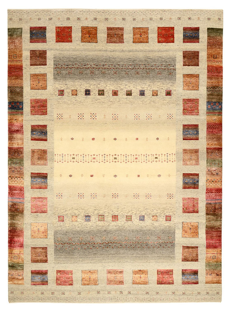 Alfombra Gabbeh - Loribaft Indus - 341 x 248 cm - multicolor