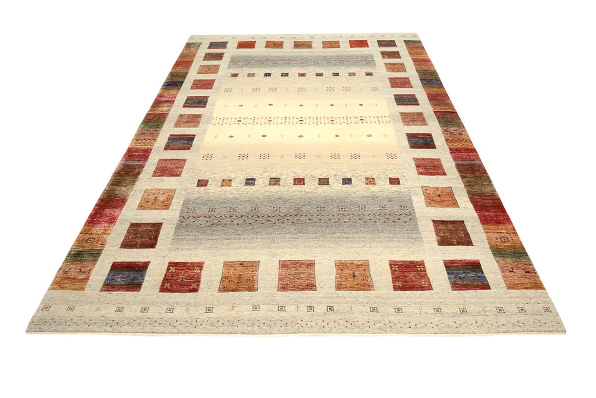 Alfombra Gabbeh - Loribaft Indus - 341 x 248 cm - multicolor