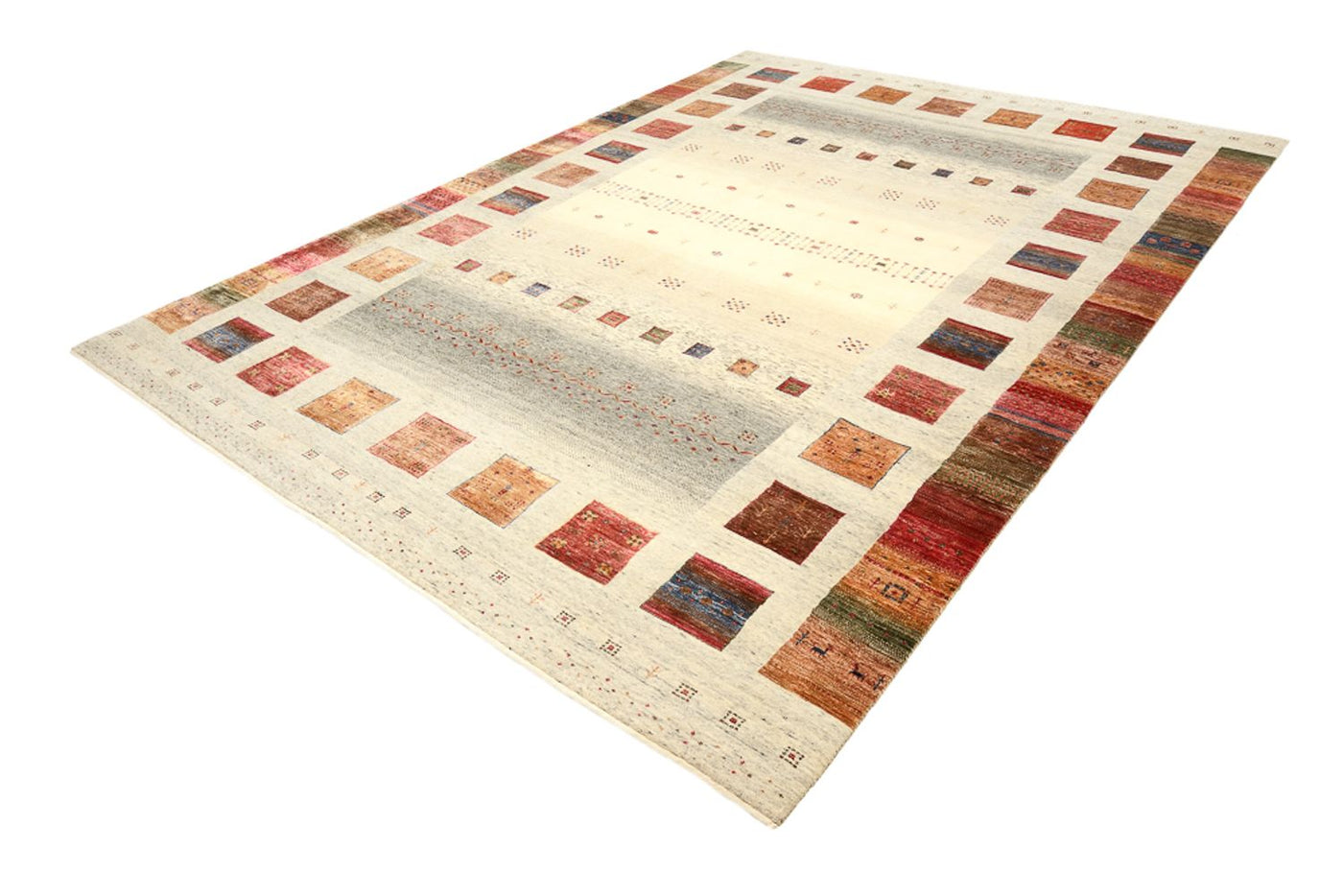 Indo Loribaft Alfombra 341x248cm - Alfombra de lana
