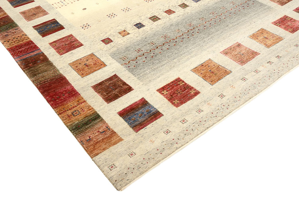 Alfombra Gabbeh - Loribaft Indus - 341 x 248 cm - multicolor