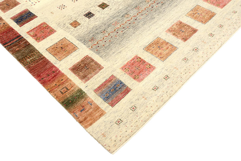 Alfombra Gabbeh - Loribaft Indus - 302 x 206 cm - multicolor