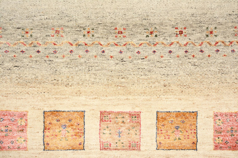 Alfombra Gabbeh - Loribaft Indus - 205 x 153 cm - multicolor