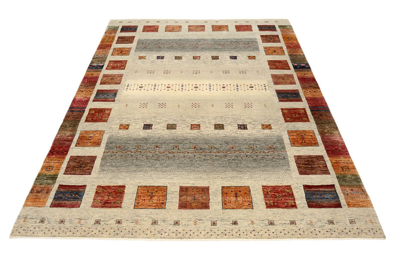 Alfombra Gabbeh - Loribaft Indus - 235 x 170 cm - multicolor