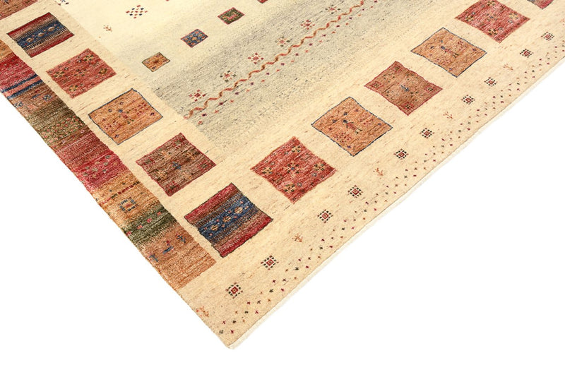 Alfombra Gabbeh - Loribaft Indus - 241 x 164 cm - multicolor