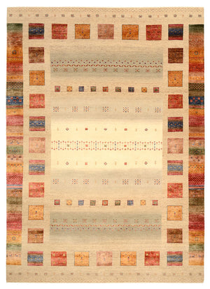 Alfombra Gabbeh - Loribaft Indus - 345 x 247 cm - multicolor