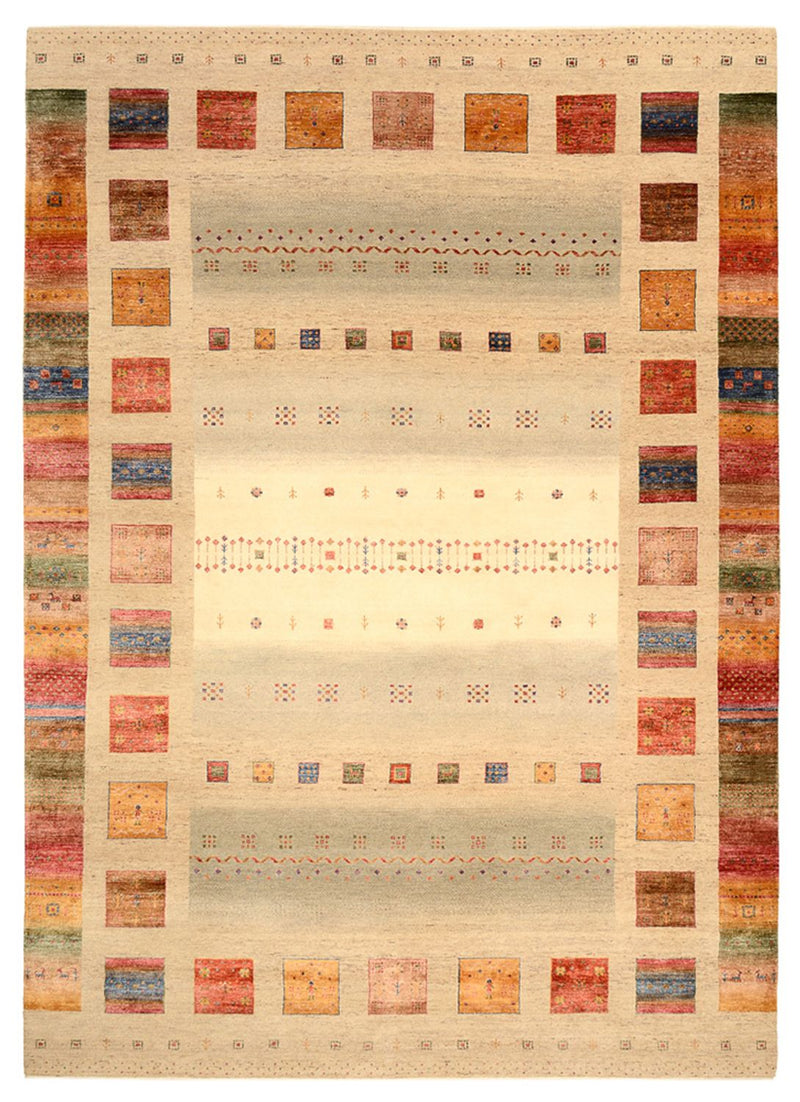Alfombra Gabbeh - Loribaft Indus - 345 x 247 cm - multicolor
