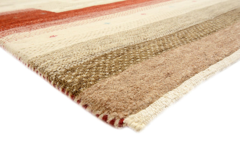 Alfombra Gabbeh - Loribaft Indus - 342 x 254 cm - beige claro