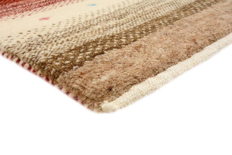Alfombra Gabbeh - Loribaft Indus - 240 x 175 cm - beige claro