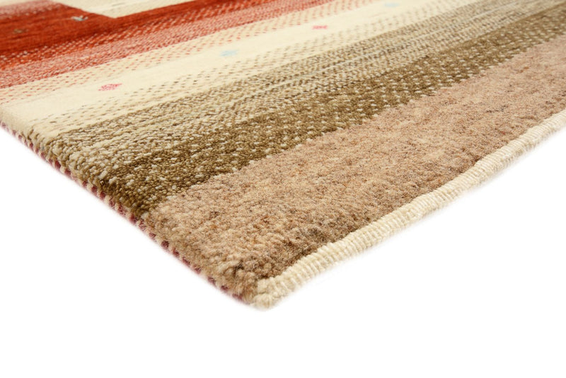 Alfombra Gabbeh - Loribaft Indus - 304 x 205 cm - beige claro