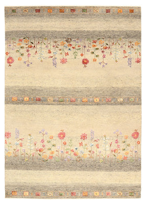 Alfombra Gabbeh - Loribaft Indus - 244 x 173 cm - beige claro