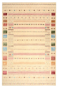 Alfombra Gabbeh - Loribaft Indus - 304 x 200 cm - multicolor