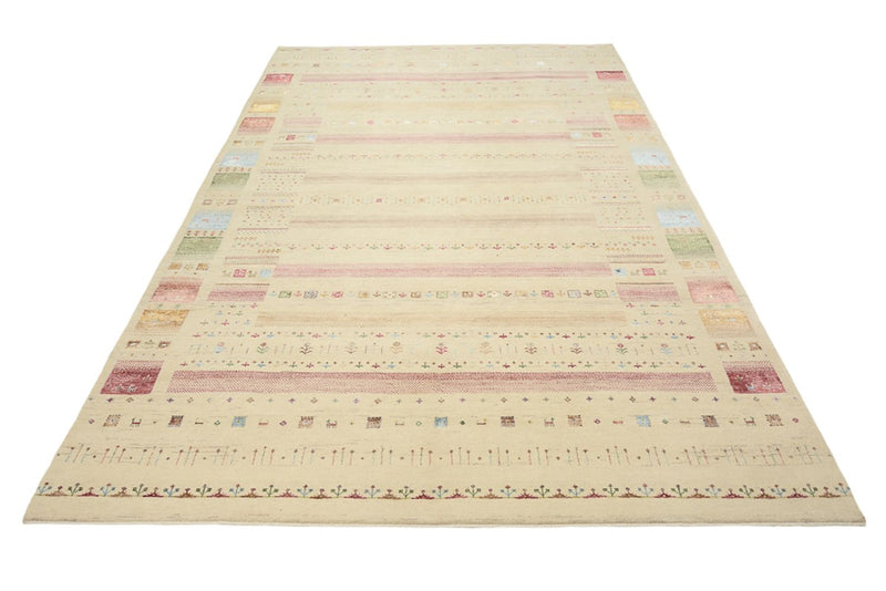 Alfombra Gabbeh - Loribaft Indus - 304 x 200 cm - multicolor